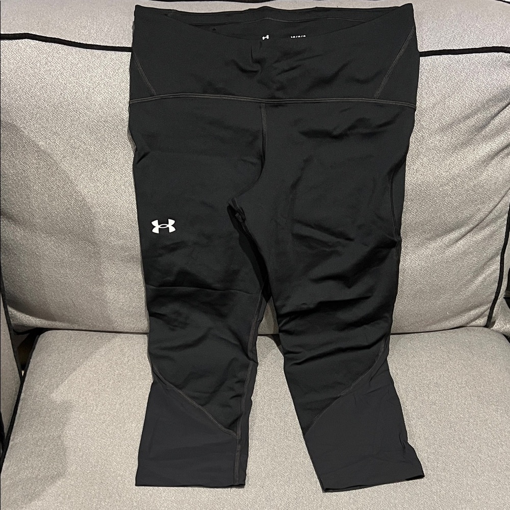 Under Armour Black Performance Ankle Compression Leggings